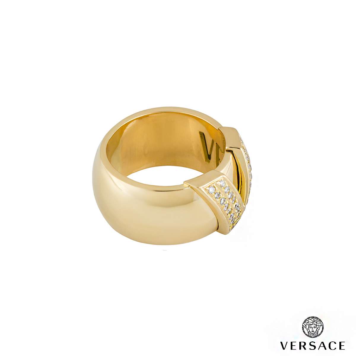 Versace gold ring men | eBay